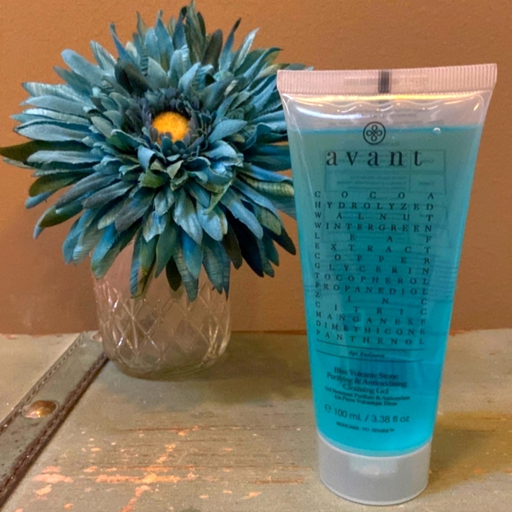 *BN* Avant Blue Volcanic Stone Purifying & Antioxidising Cleansing Gel FULL SIZE
